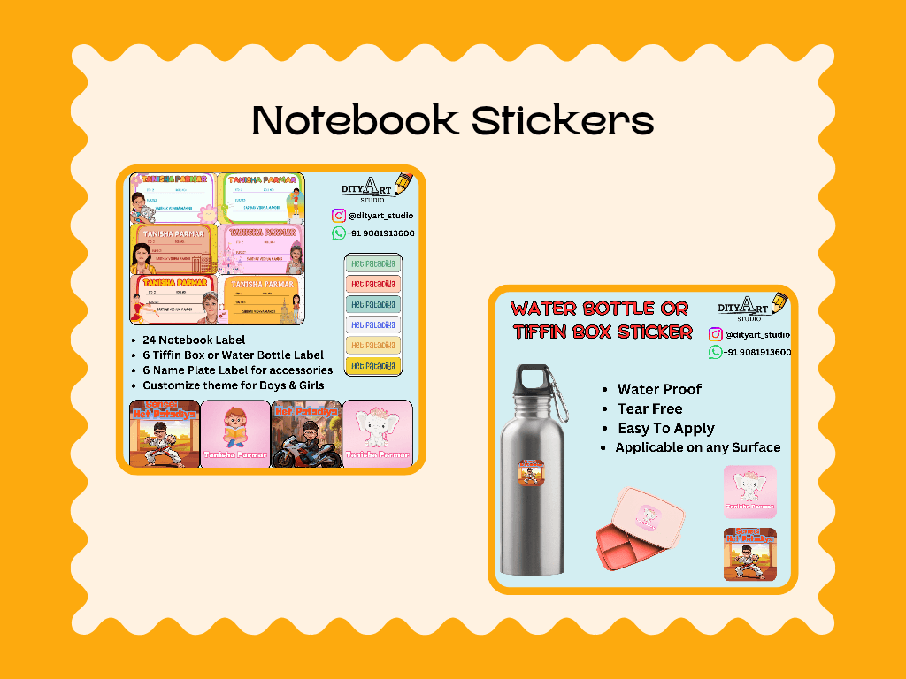 Notebook Stickers